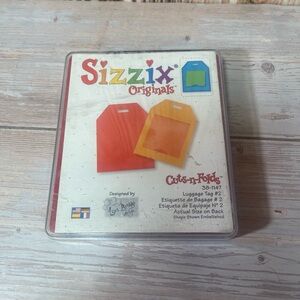 Sizzix Originals Cuts-n-Folds Tag Die Set -# 38-1147